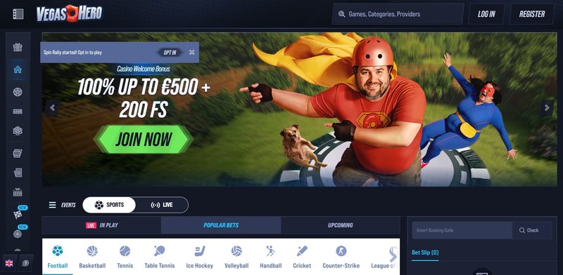Vegas hero in United Kingdom Vegas hero in United Kingdom